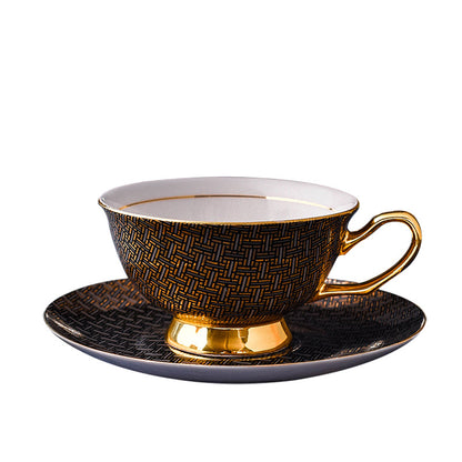 Ceramic Coffee Cup - Round European Tea Breakfast Mug