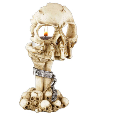 Creative Skull Candle Holder for Home Decoration