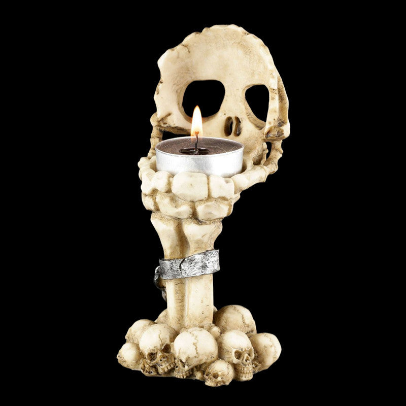 Creative Skull Candle Holder for Home Decoration