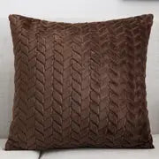Faux Fur Decorative Throw Pillow Cover for Sofa/Car
